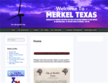 Tablet Screenshot of merkeltexas.com